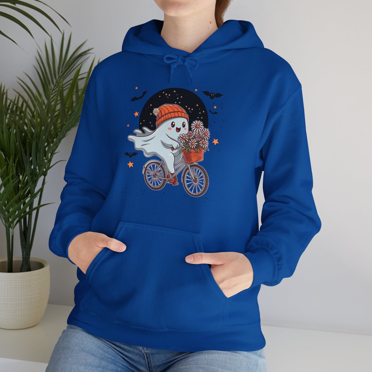 Bike Ghost Unisex Hooded Sweatshirt