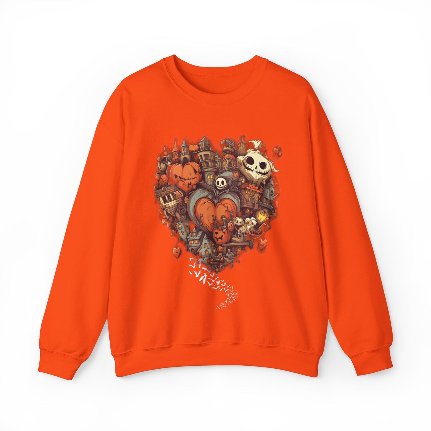 Halloween Heart Crewneck Sweatshirt