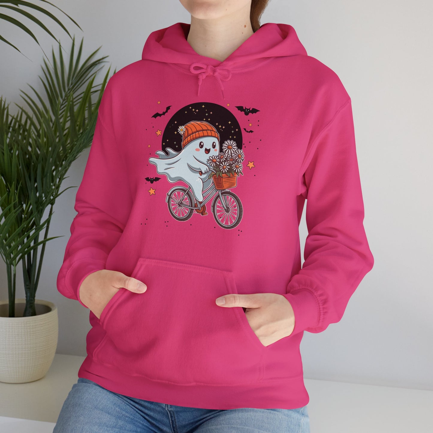 Bike Ghost Unisex Hooded Sweatshirt