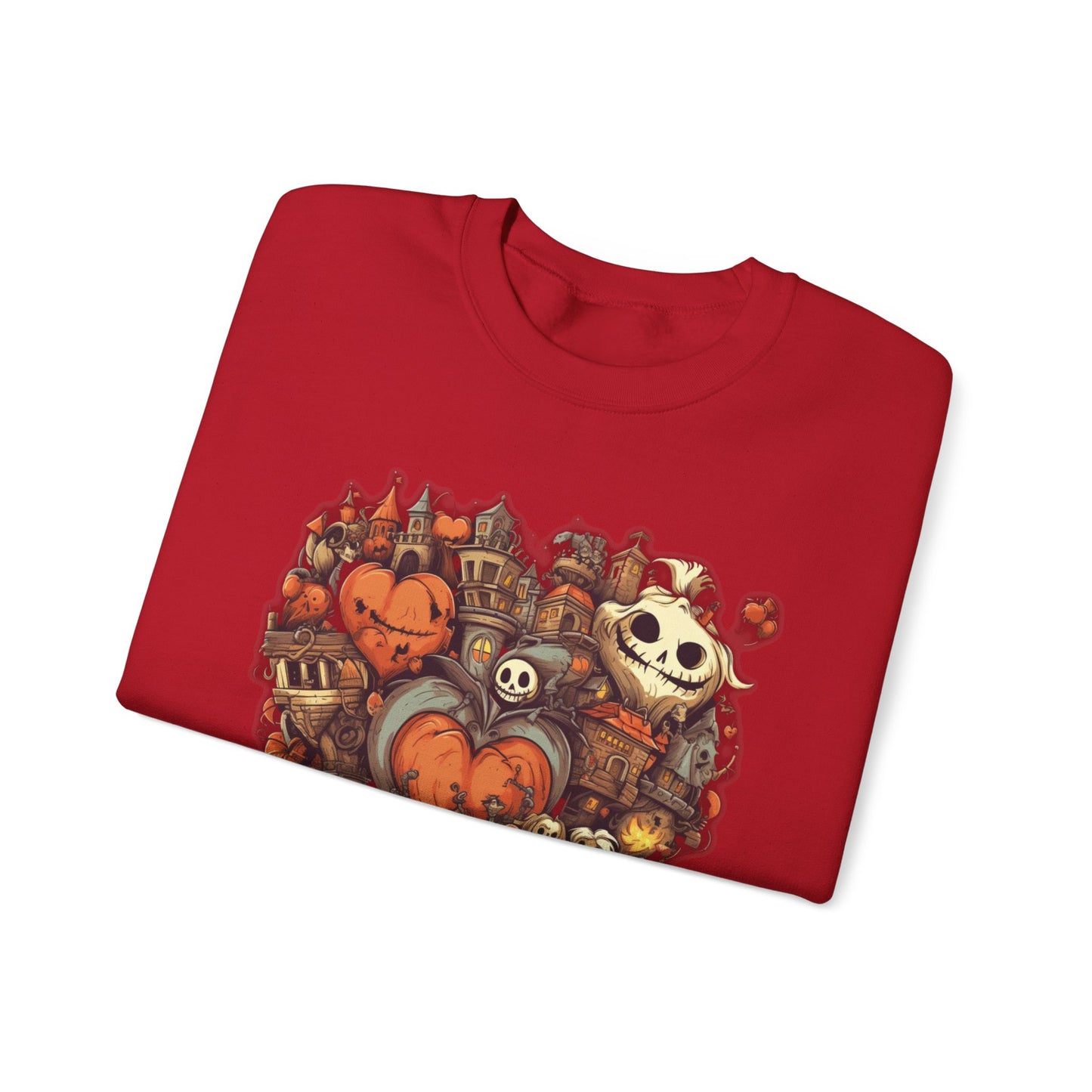 Halloween Heart Crewneck Sweatshirt