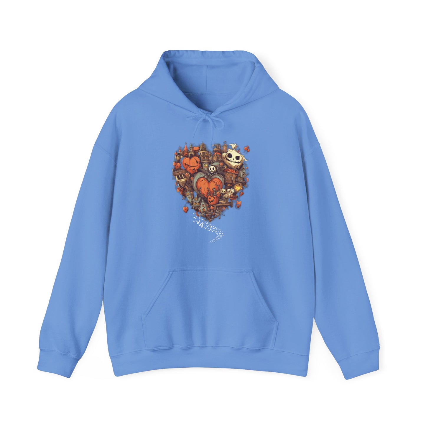 Halloween Heart Unisex Hooded Sweatshirt