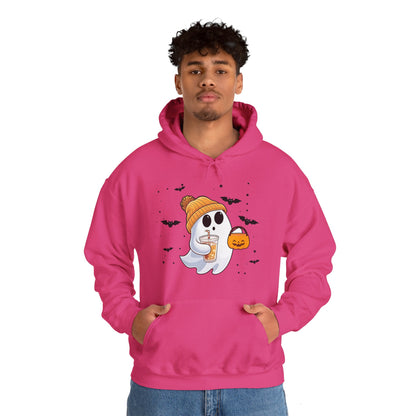 Trick or Treat Ghost Unisex Hooded Sweatshirt