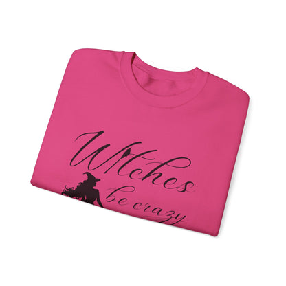 Witches Be Crazy Crewneck Sweatshirt