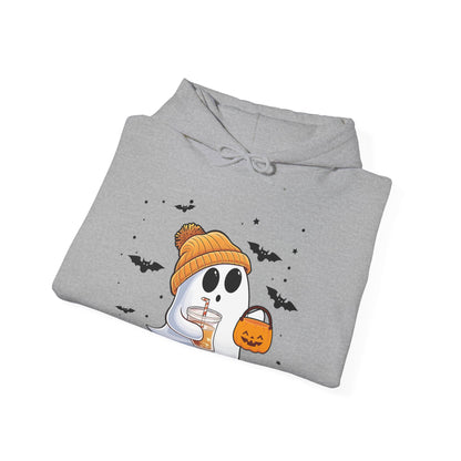 Trick or Treat Ghost Unisex Hooded Sweatshirt