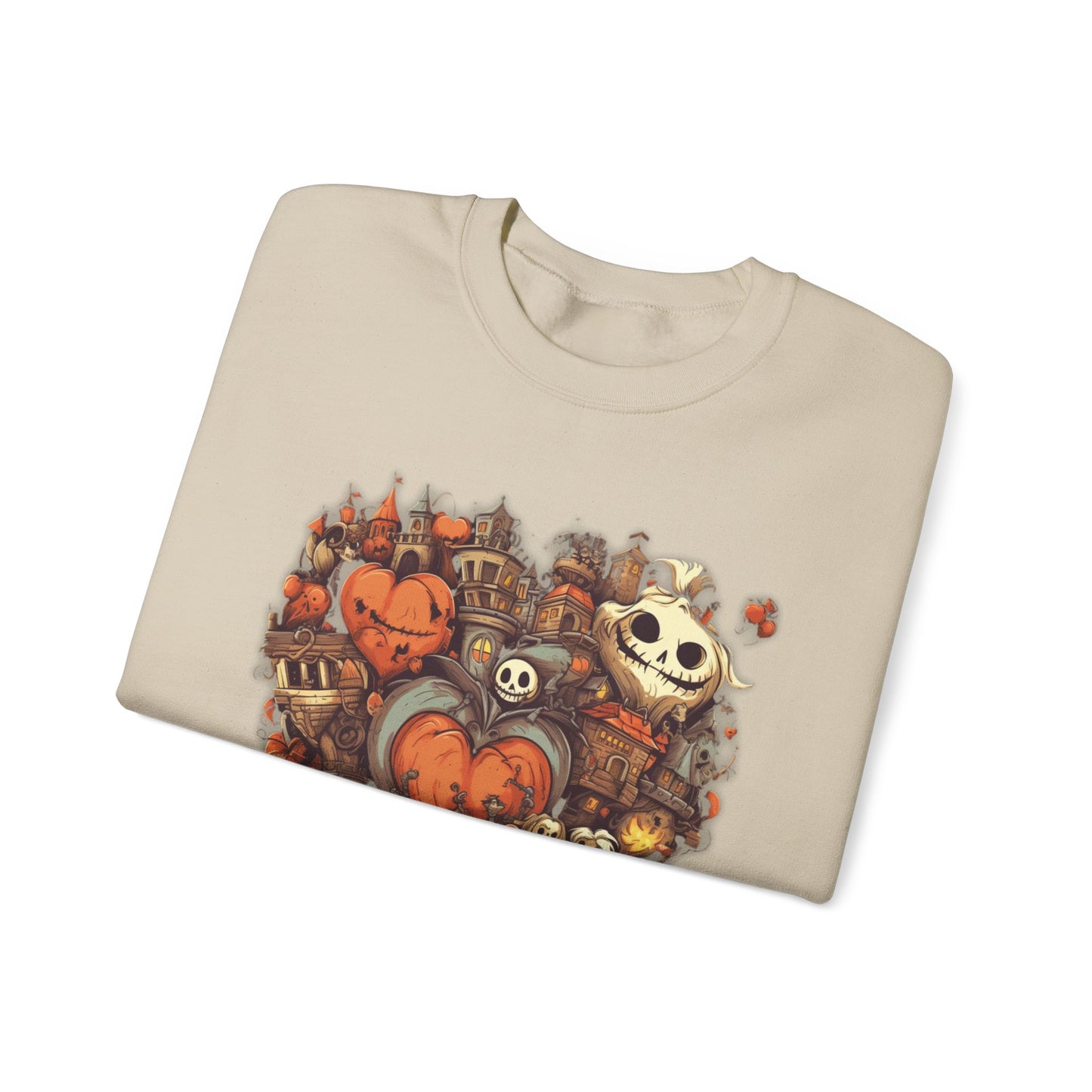 Halloween Heart Crewneck Sweatshirt