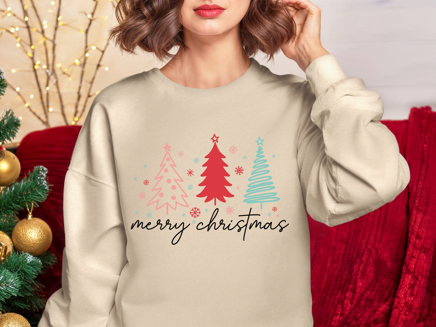 Merry Christmas Crewneck Sweatshirt